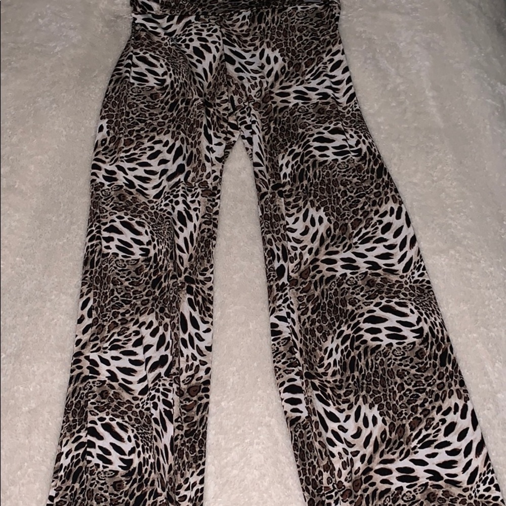 “Cheeta-Licious” Bell Bottom Cover Up Pants 🐾